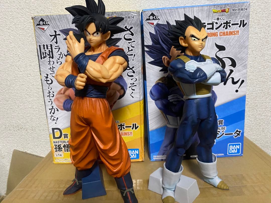 国内版ドラゴンボール一番くじSTRONG CHAINS!! 孫悟空ベジータ
