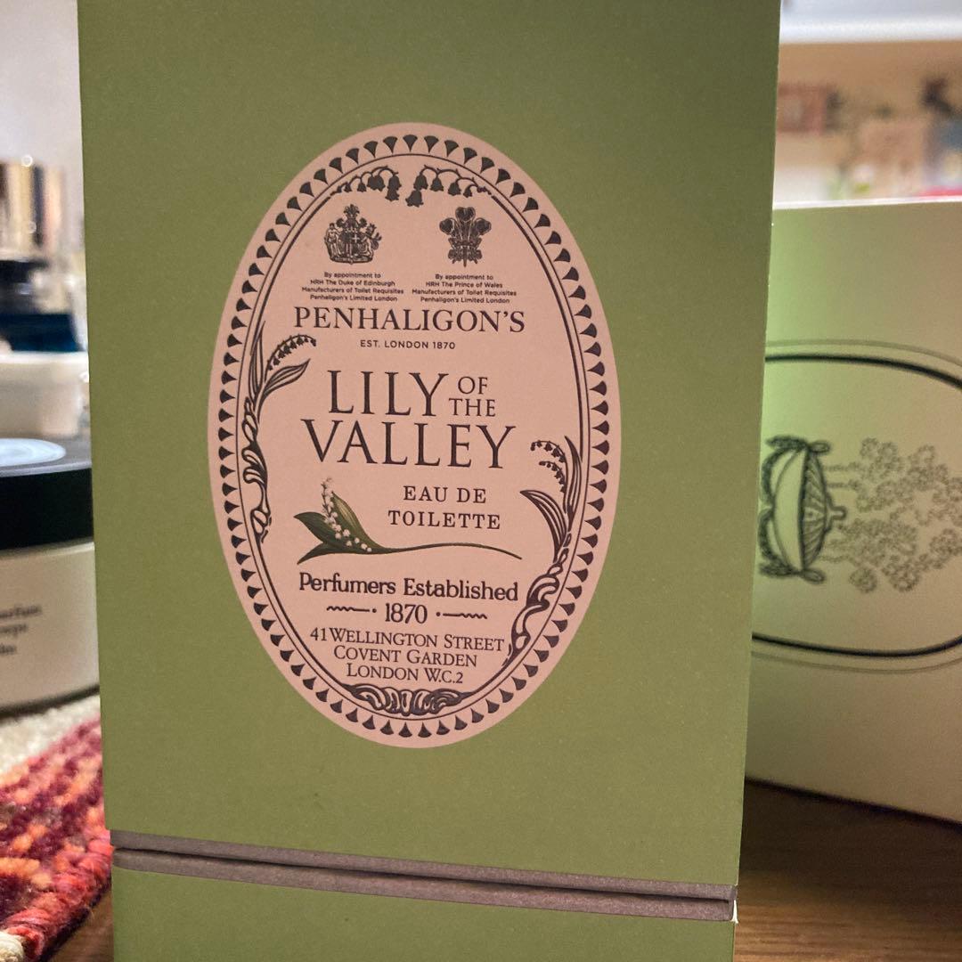 ペンハリガン鈴蘭香水、箱、ディプティック箱3点だけの販売です 100ml