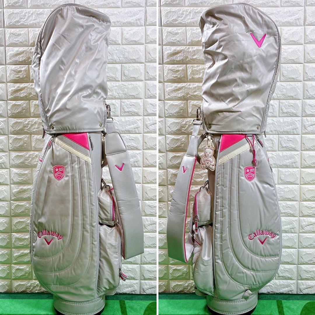 【初心者向け】レディース ゴルフクラブセット 7本＋キャディバッグ付