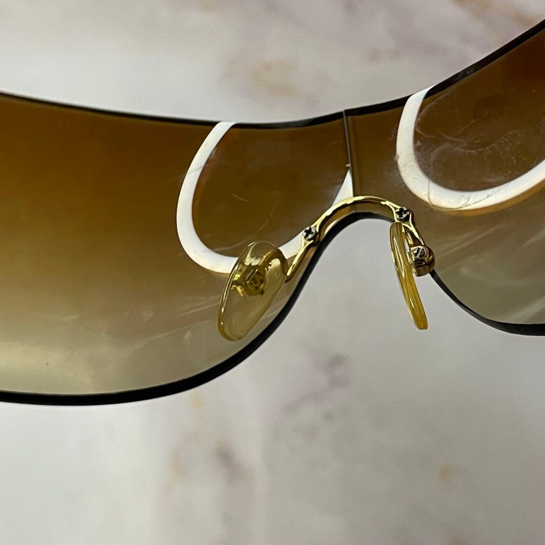 PRADA プラダ フルフレーム Y2K シールド モード サングラス レア