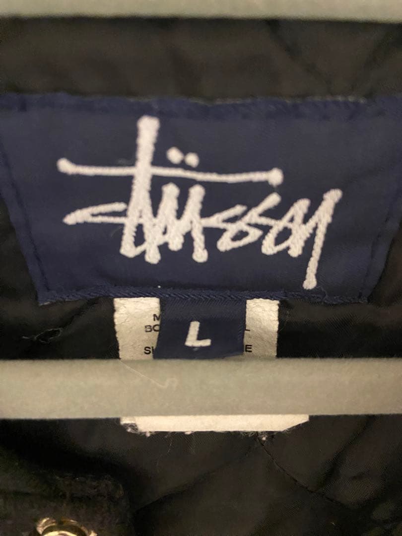 stussy オールド　ステューシー　ヴィンテージ　スタジャン 90s サイズL