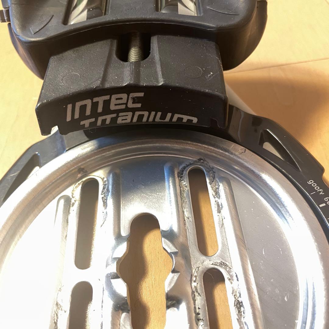 F2 INTEC Titaniumアルペンスノーボード ビンディング