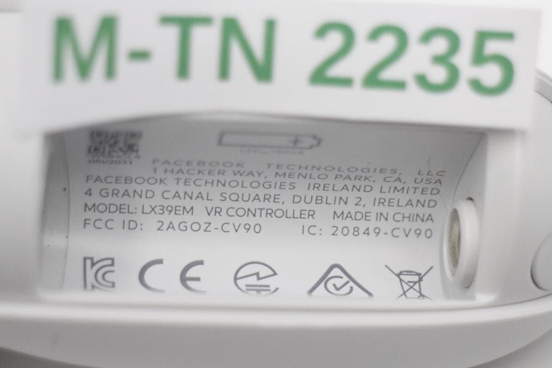 2235★ Quest 2 ヘッドストラップ & コントローラー