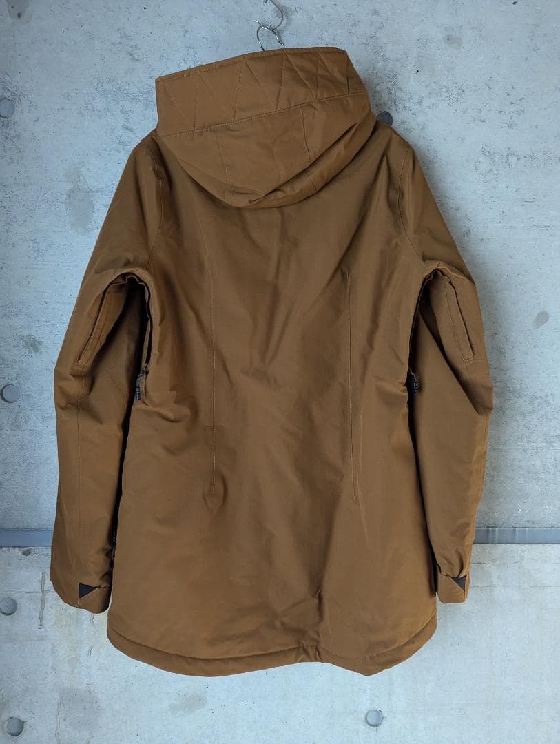 美品 Ｍ VOLCOM ゴアテックス スノー ウェア セット ブラウン