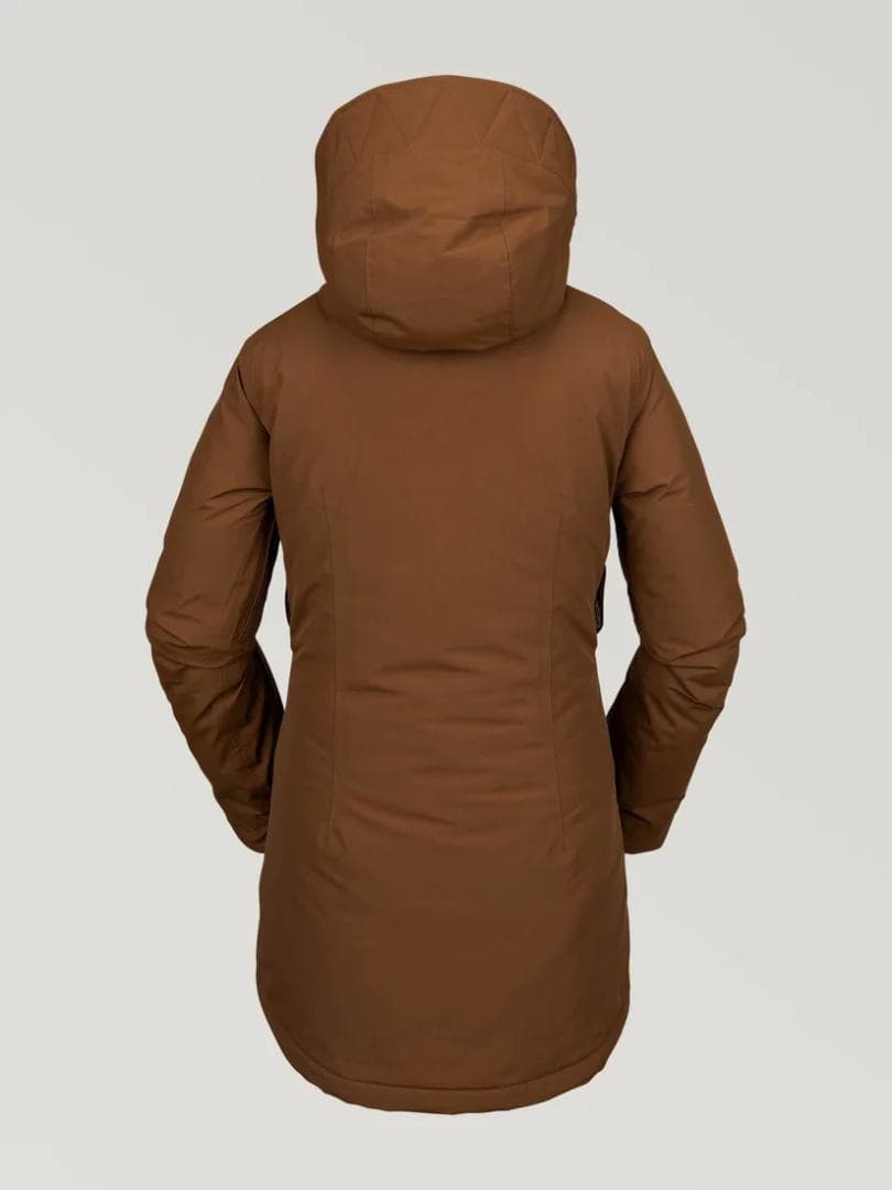 美品 Ｍ VOLCOM ゴアテックス スノー ウェア セット ブラウン