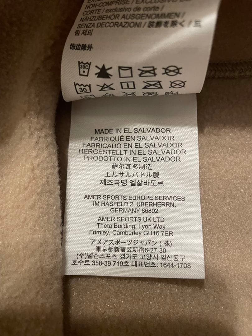 カイヤナイトクルーネック　ベージュ　メンズM