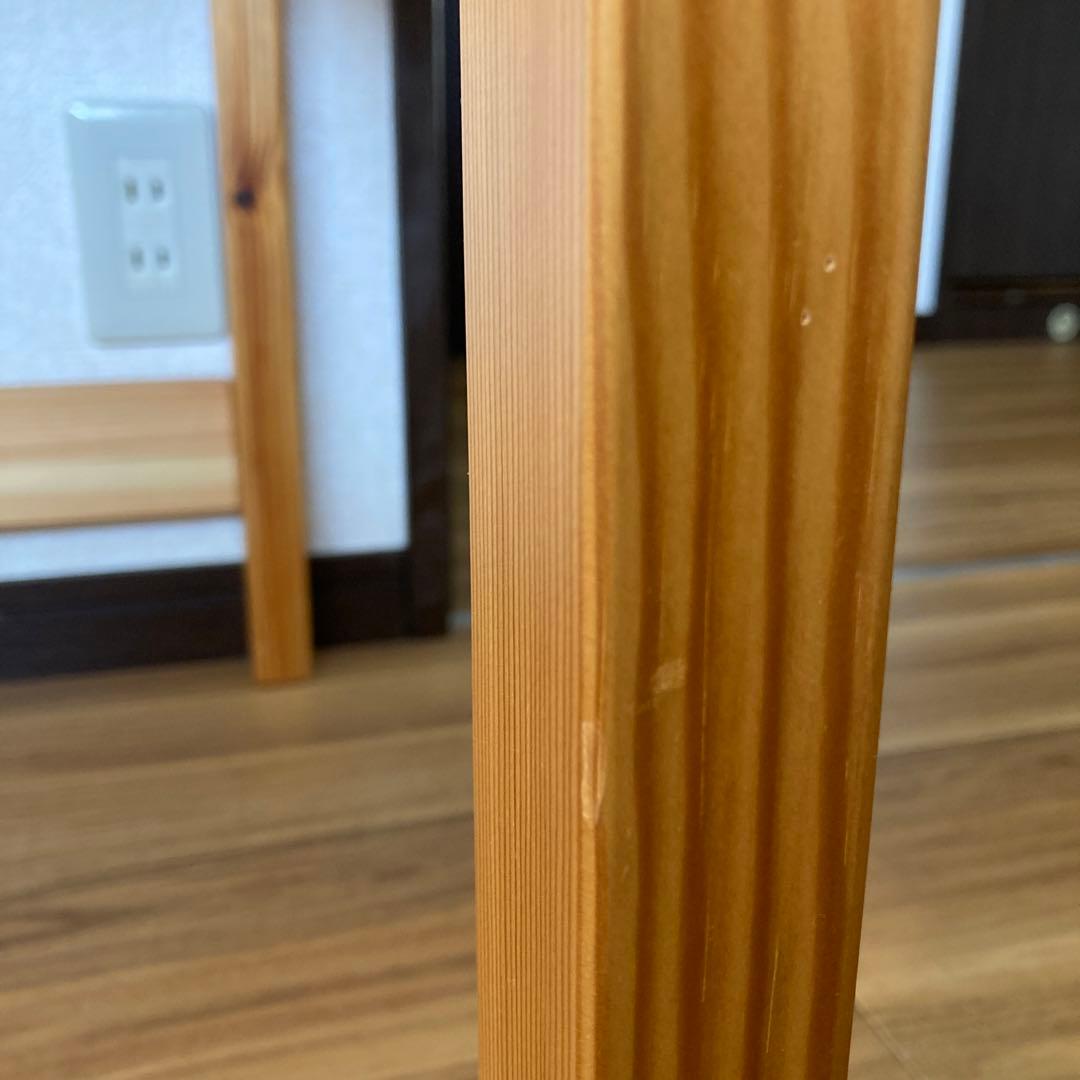 無印良品　パイン材デスク　机