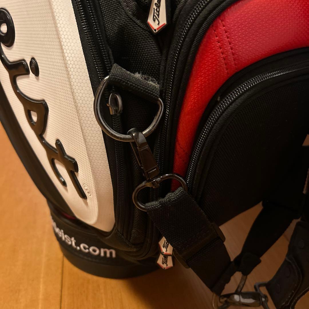 Titleist キャディバッグ ブラック/レッド