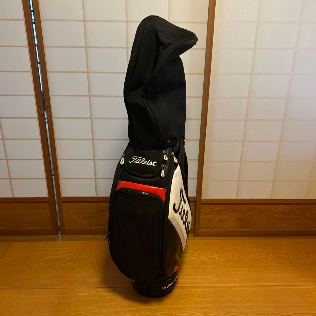 Titleist キャディバッグ ブラック/レッド