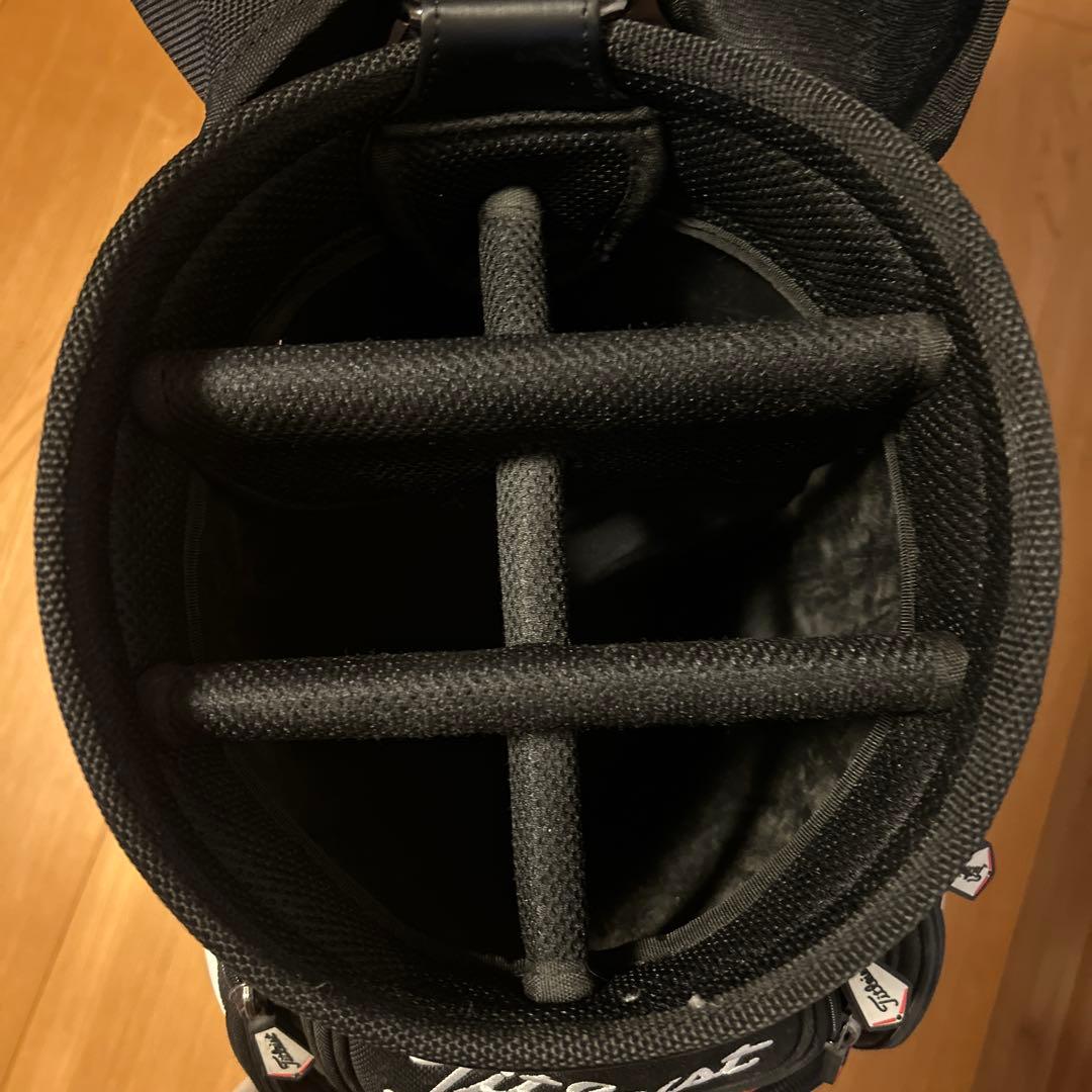 Titleist キャディバッグ ブラック/レッド
