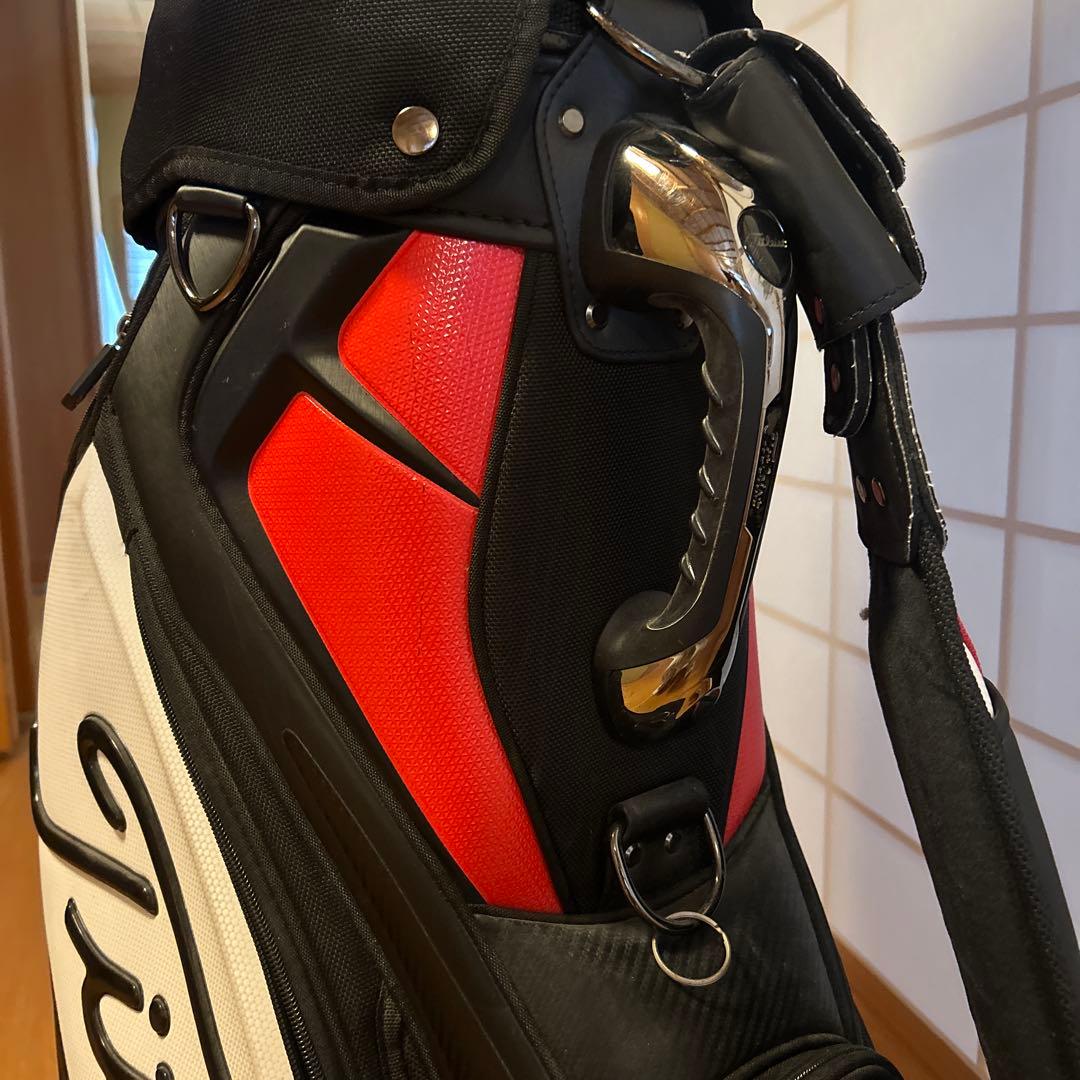 Titleist キャディバッグ ブラック/レッド