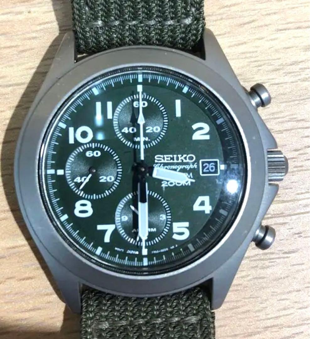 セイコー SEIKO クロノグラフ 7T62-0BZ0 - メルカリ