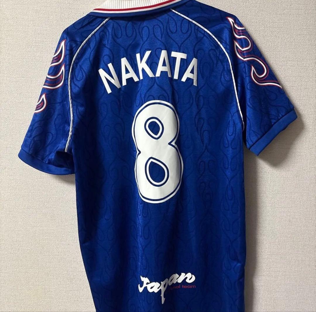 asics 日本代表 1998年　中田英寿　ユニフォーム