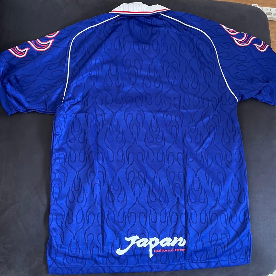 【新品/入手困難】※2枚組 日本代表ユニフォーム 98年 W杯 デッドストック