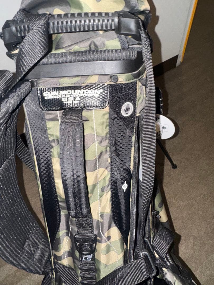 SUN MOUNTAIN カモフラージュ キャディバッグ　迷彩