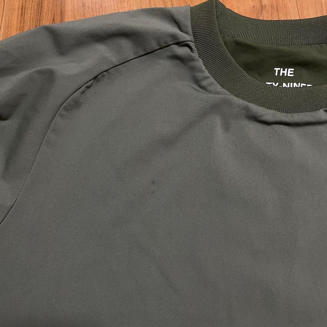 TFW49 リバーシブル　プルオーバー　スニード　L ゴルフ　カーキ