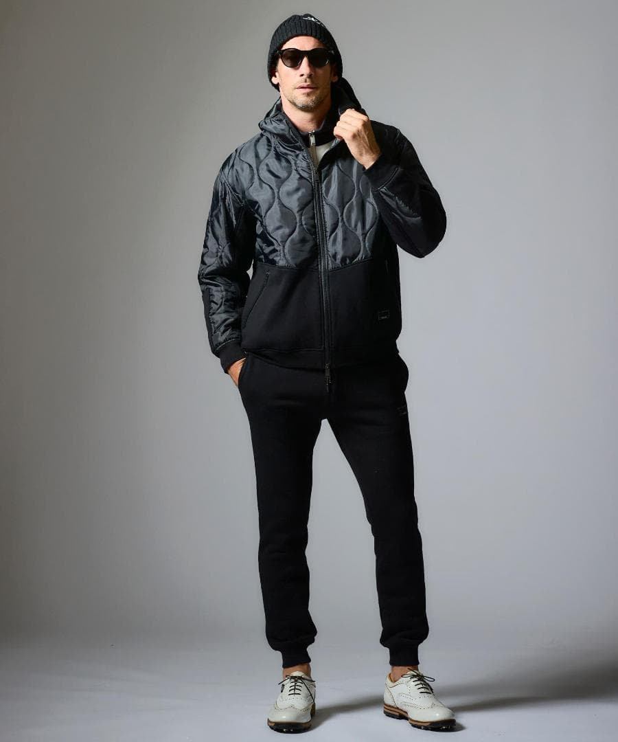 美品 【完売】ROCK・DUDE×muta Marine コラボキルトブルゾン