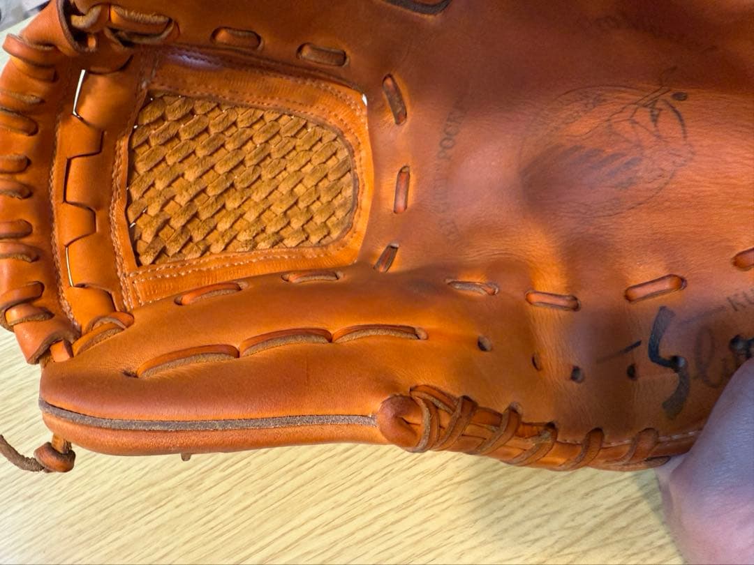 【よもぎ】久保田スラッガー　1PSE 軟式　グラブ