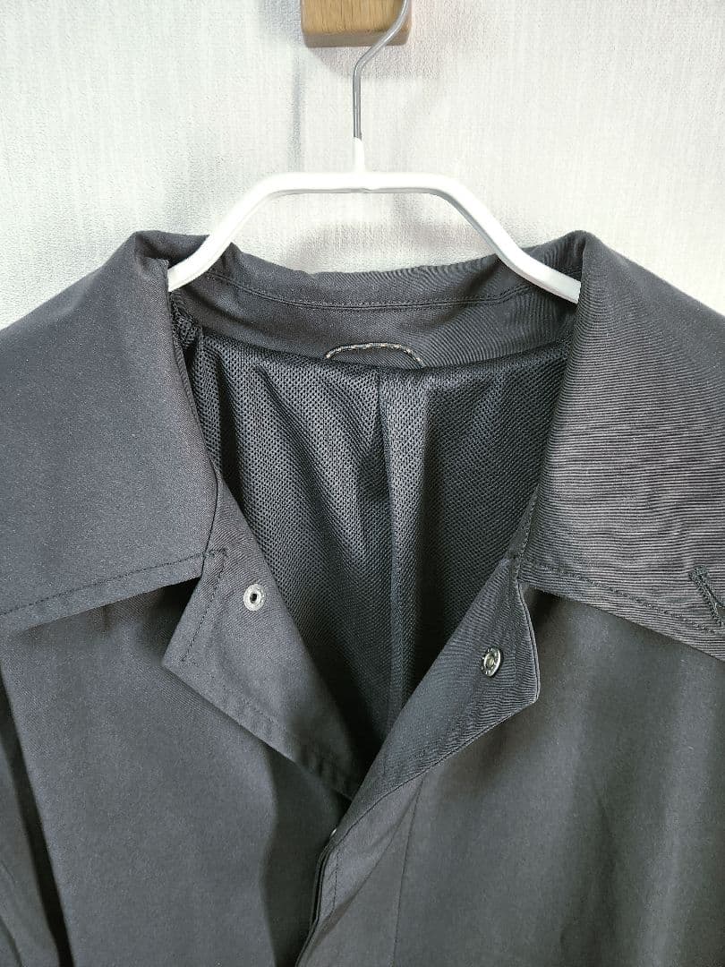 URBAN RESEARCH EKAL 26年春新作 ステンカラーコート 黒 M