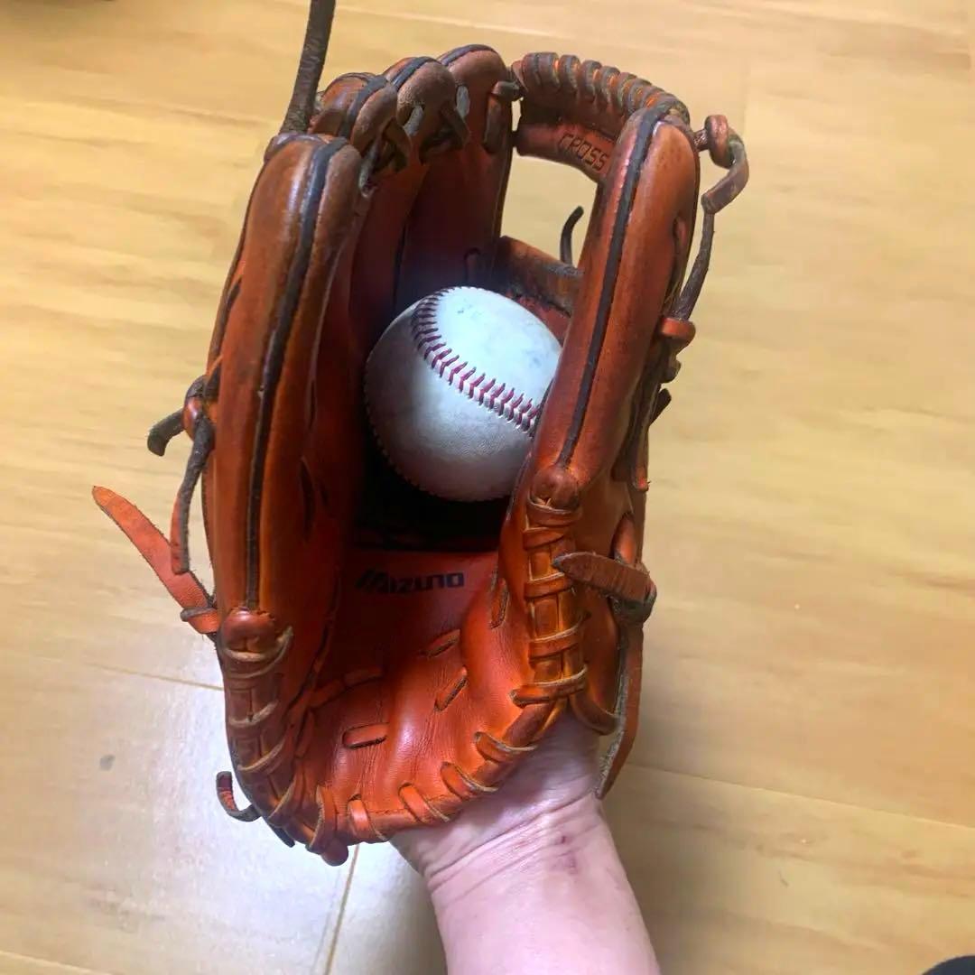 野球グローブ　ミズノ　硬式　内野用　グラブ　左投げ　サウスポー