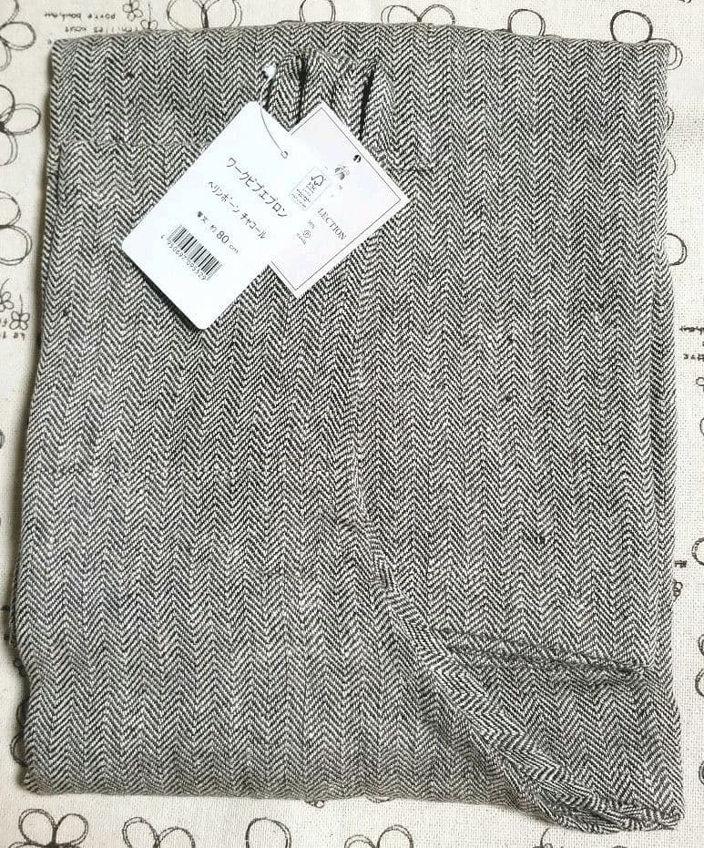 Shad Warms リトアニアリネン エプロン｜