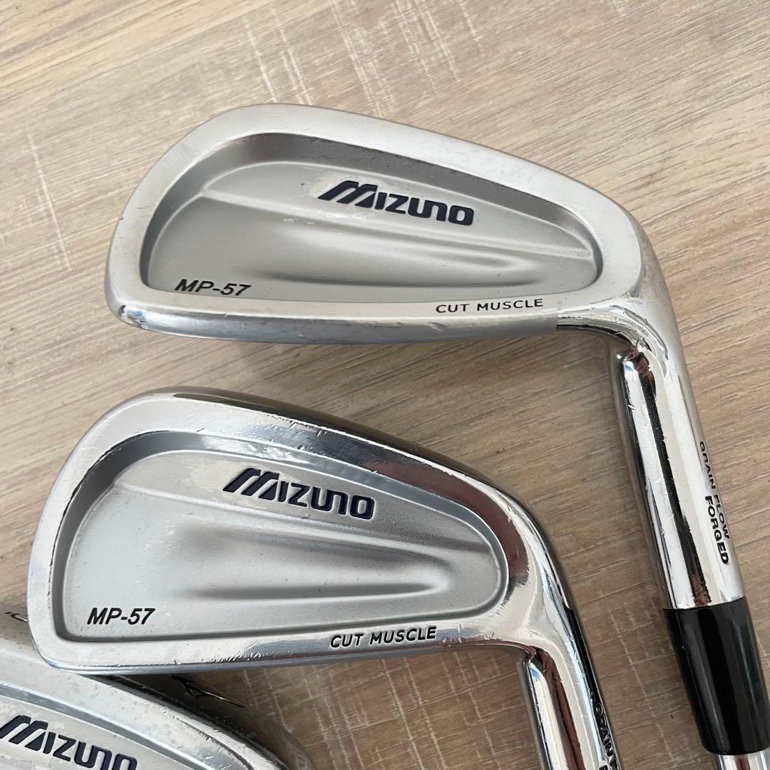 MIZUNO MP-57 ミズノ メンズアイアン 7本 カットマッスル DG