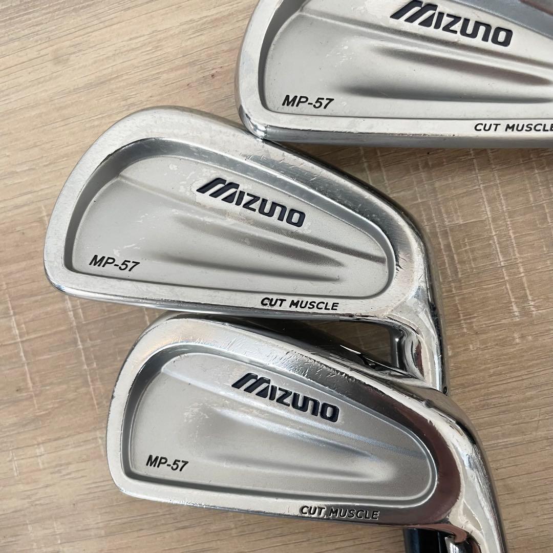 MIZUNO MP-57 ミズノ メンズアイアン 7本 カットマッスル DG
