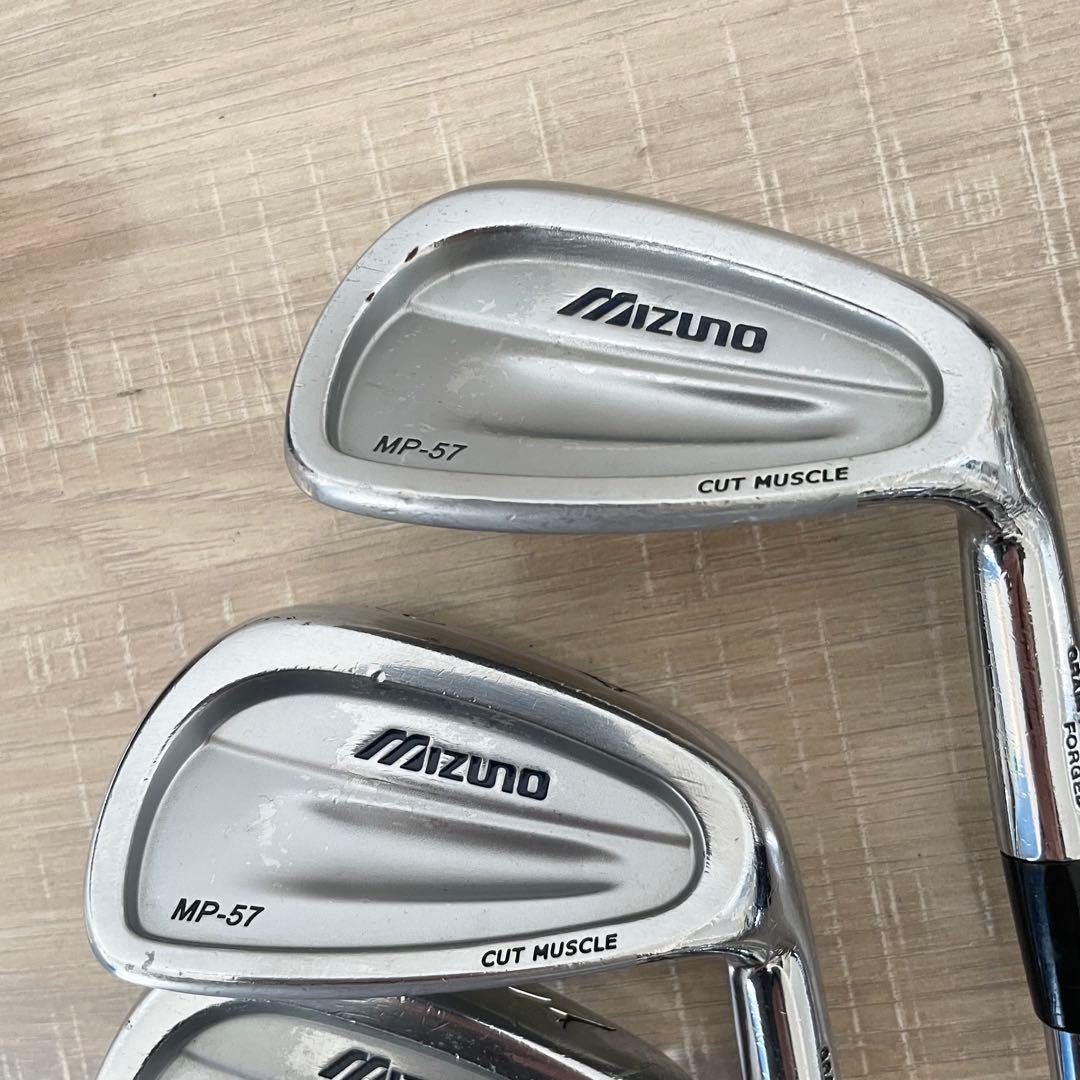 MIZUNO MP-57 ミズノ メンズアイアン 7本 カットマッスル DG