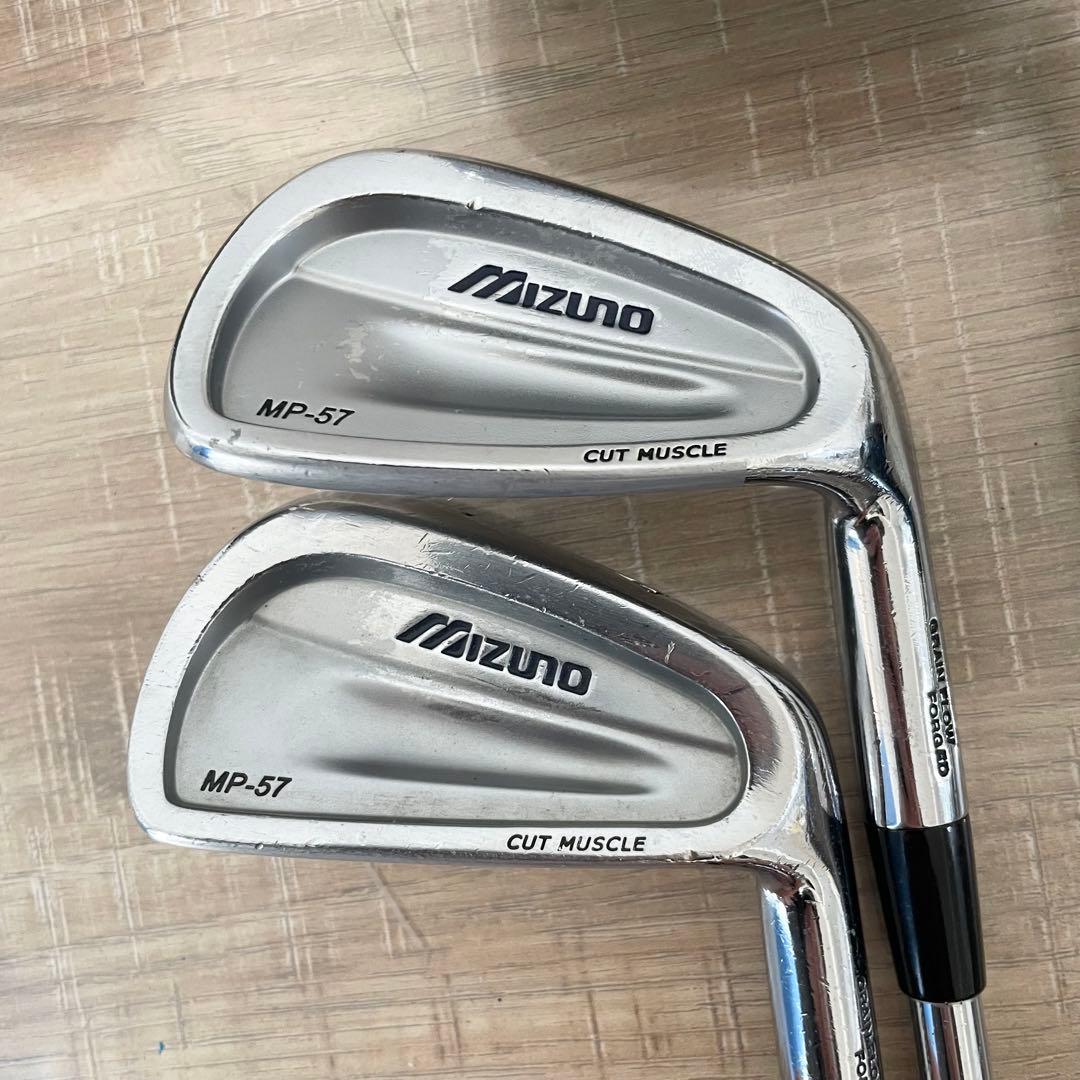 MIZUNO MP-57 ミズノ メンズアイアン 7本 カットマッスル DG