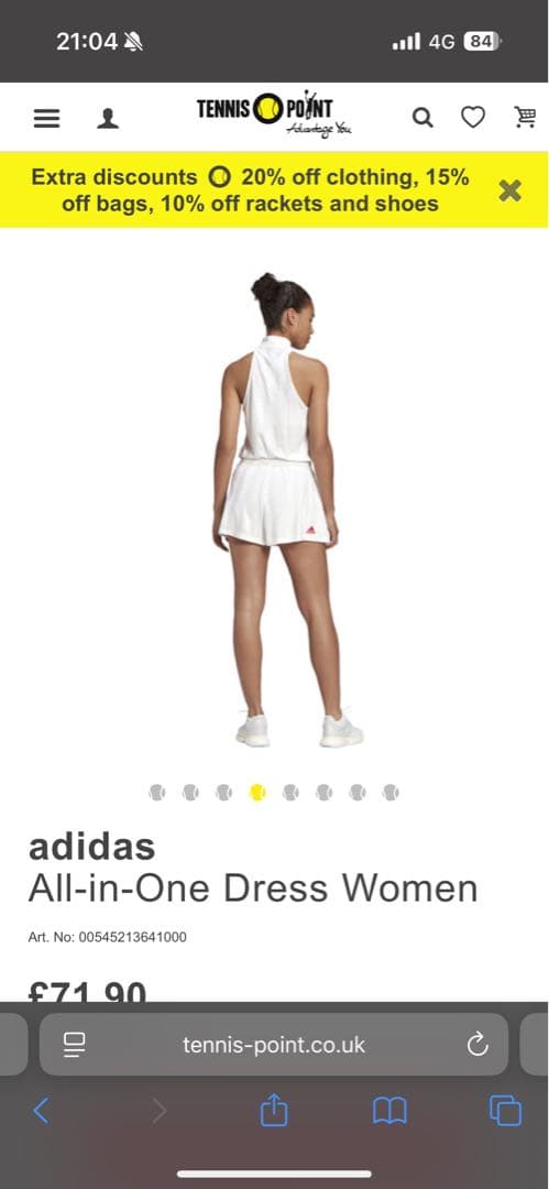 ウェア adidas All-in-One Dress Women