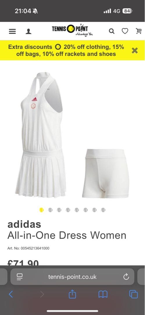 ウェア adidas All-in-One Dress Women