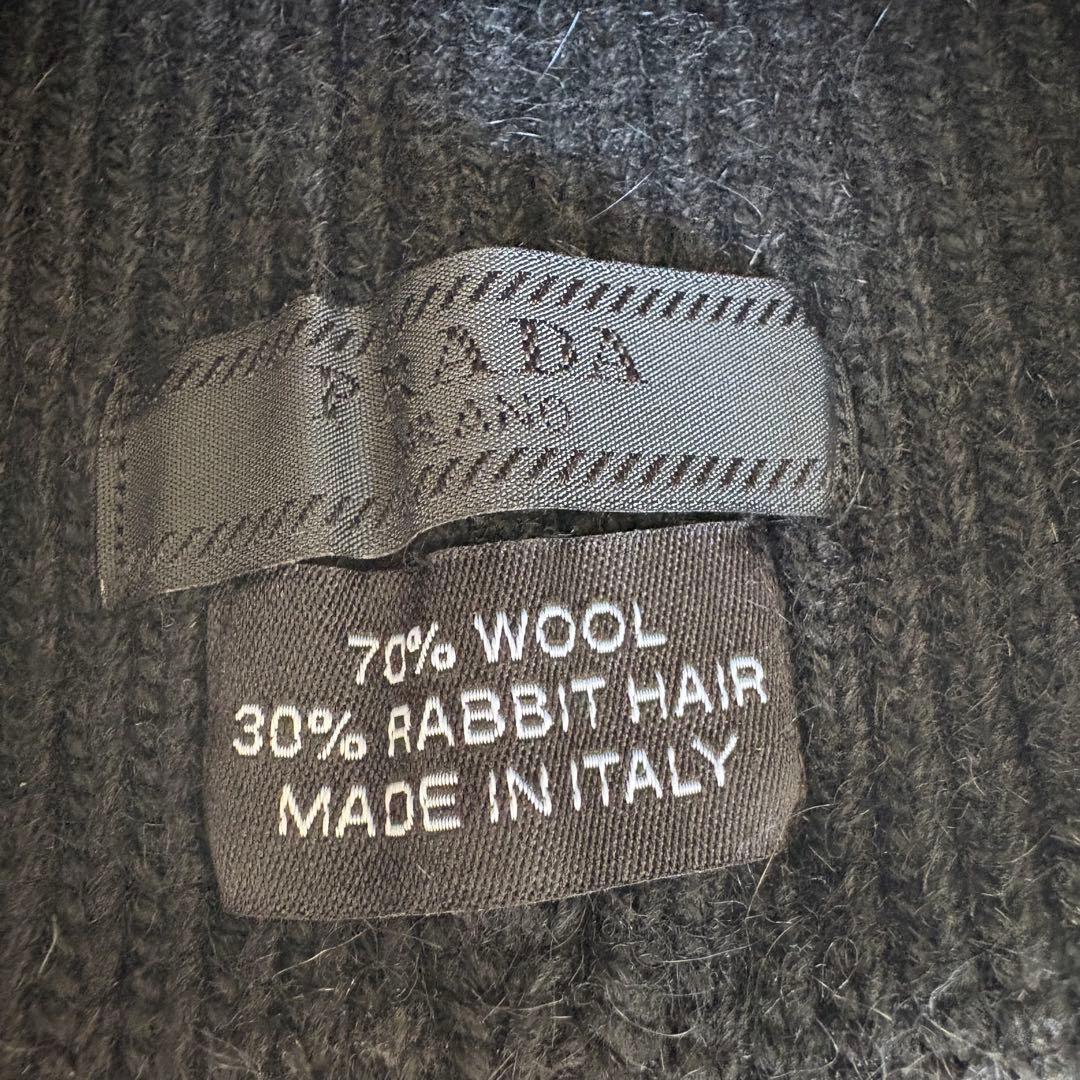 ★試着のみ★PRADA ニット帽　ノベルティ