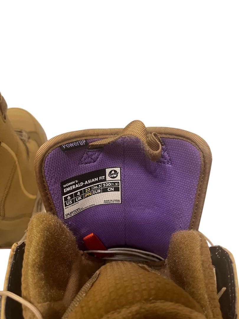 バートン スノーボード ブーツ エメラルド アジアンフィット 23センチ