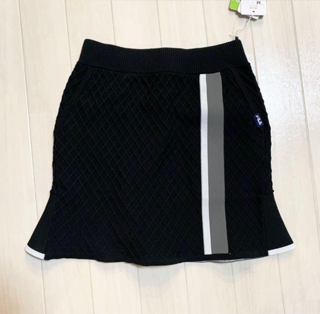 新品■22,330円【フィラゴルフ】レディース　半袖セーター 、スカート M/9