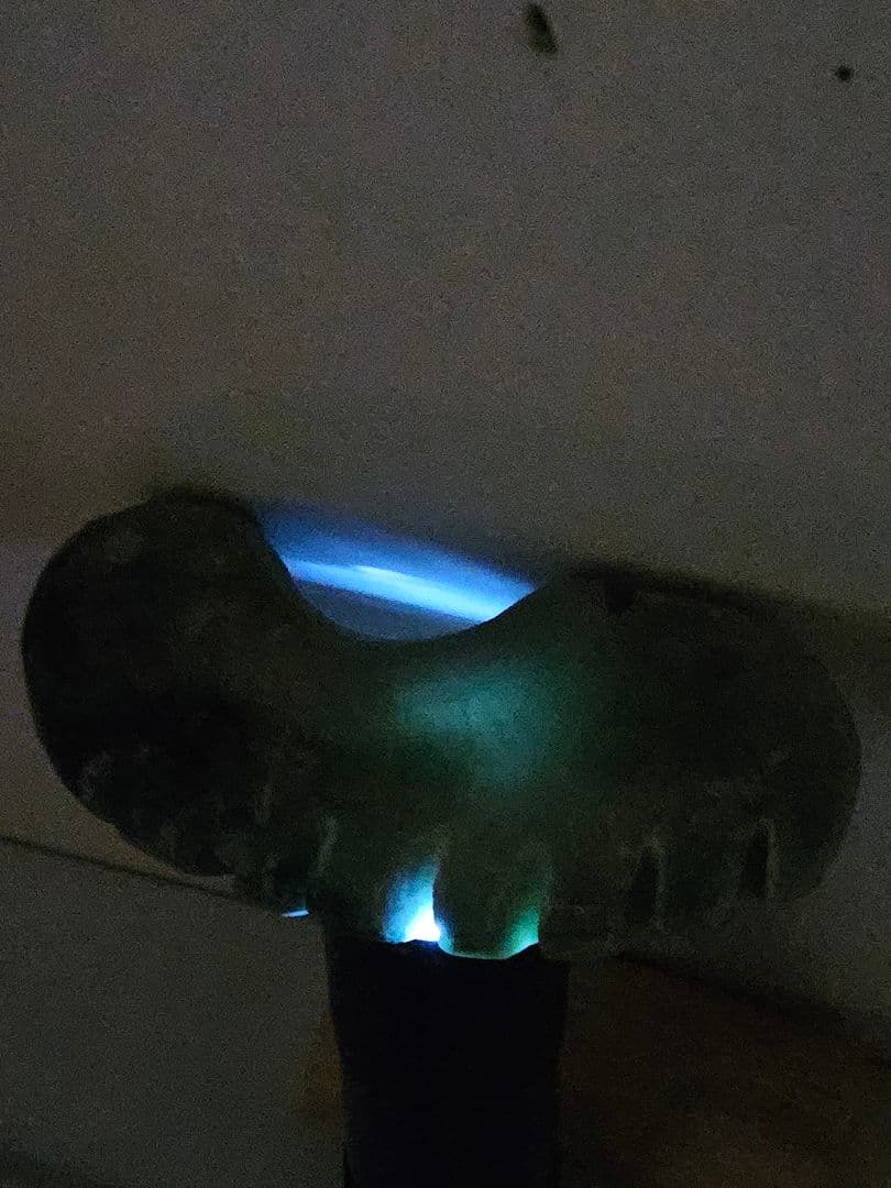 超特大 獣型 薙鎌 翡翠勾玉　　☆28,000円☆