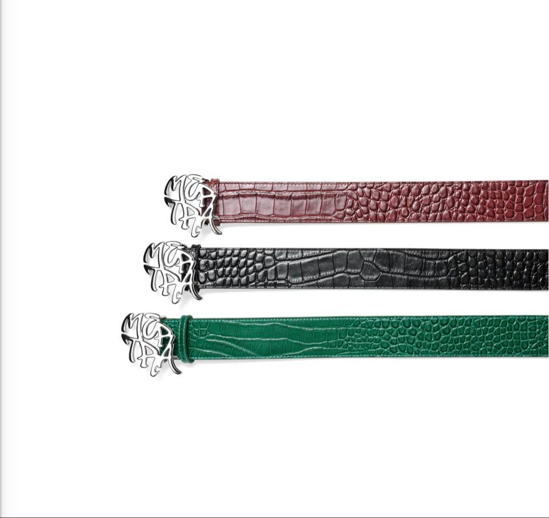 mertra Alligator Skin Belt (Wine) S-M - メルカリ