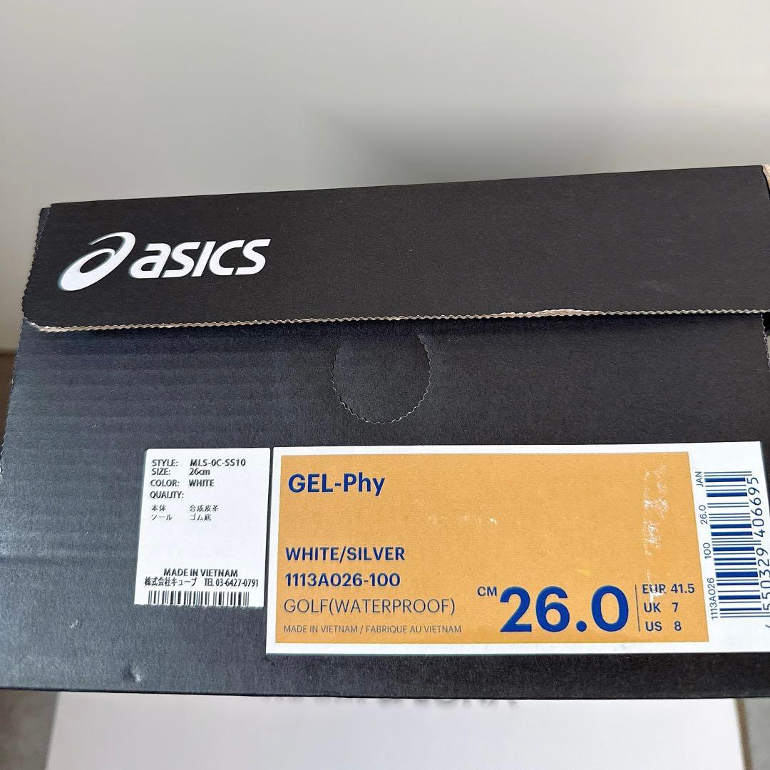 新品 ★ MARK&LONA × ASICS コラボシューズ 正規品 ゴルフ