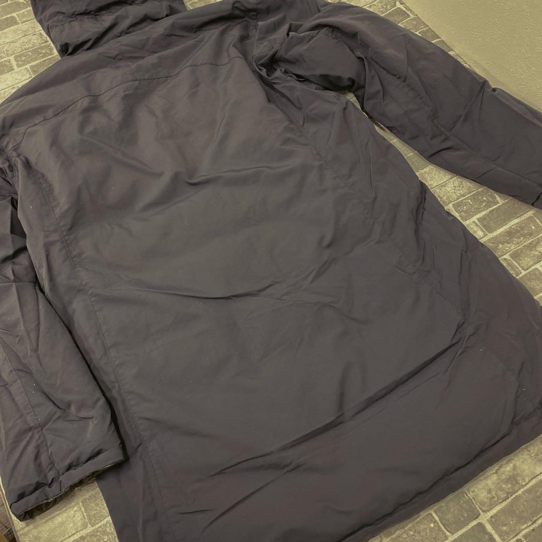 N446♪ モンベル　コロラドコートリバーシブルダウン　M