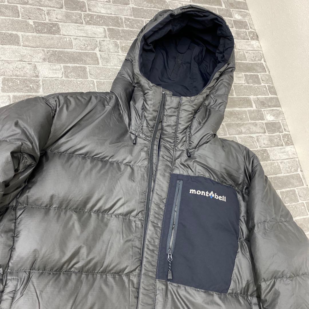 N446♪ モンベル　コロラドコートリバーシブルダウン　M