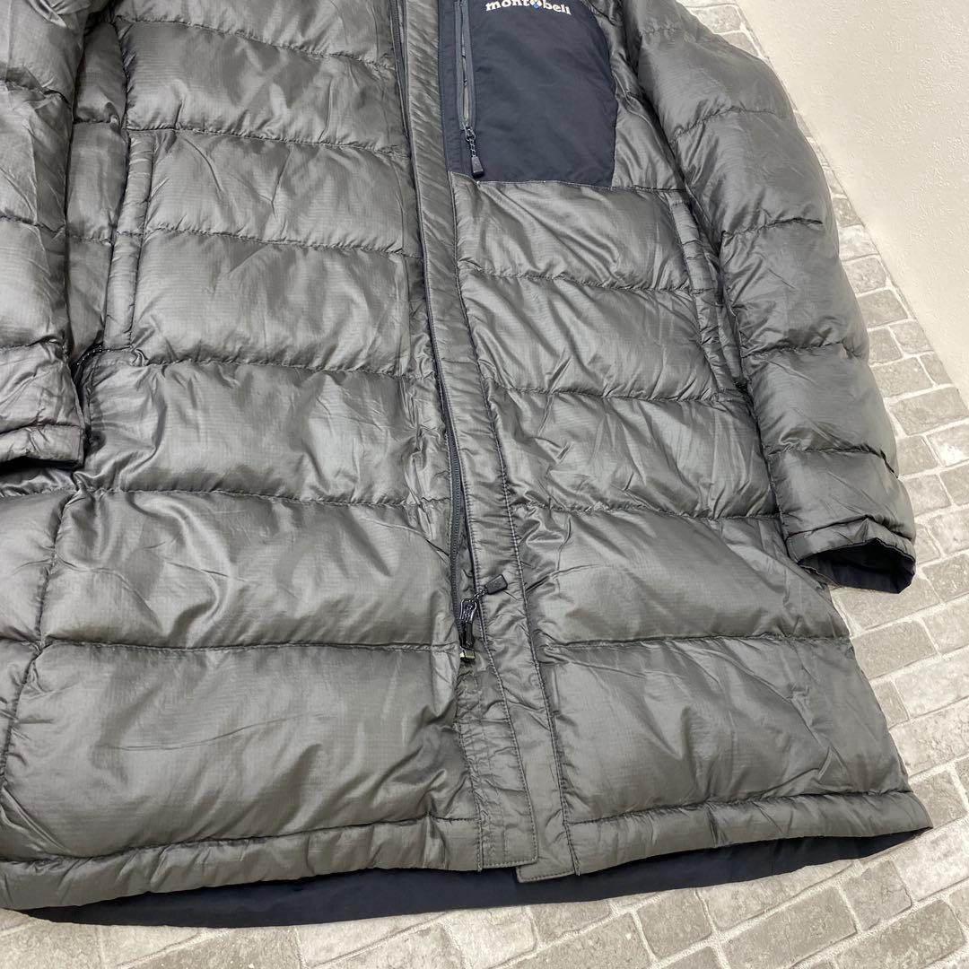 N446♪ モンベル　コロラドコートリバーシブルダウン　M