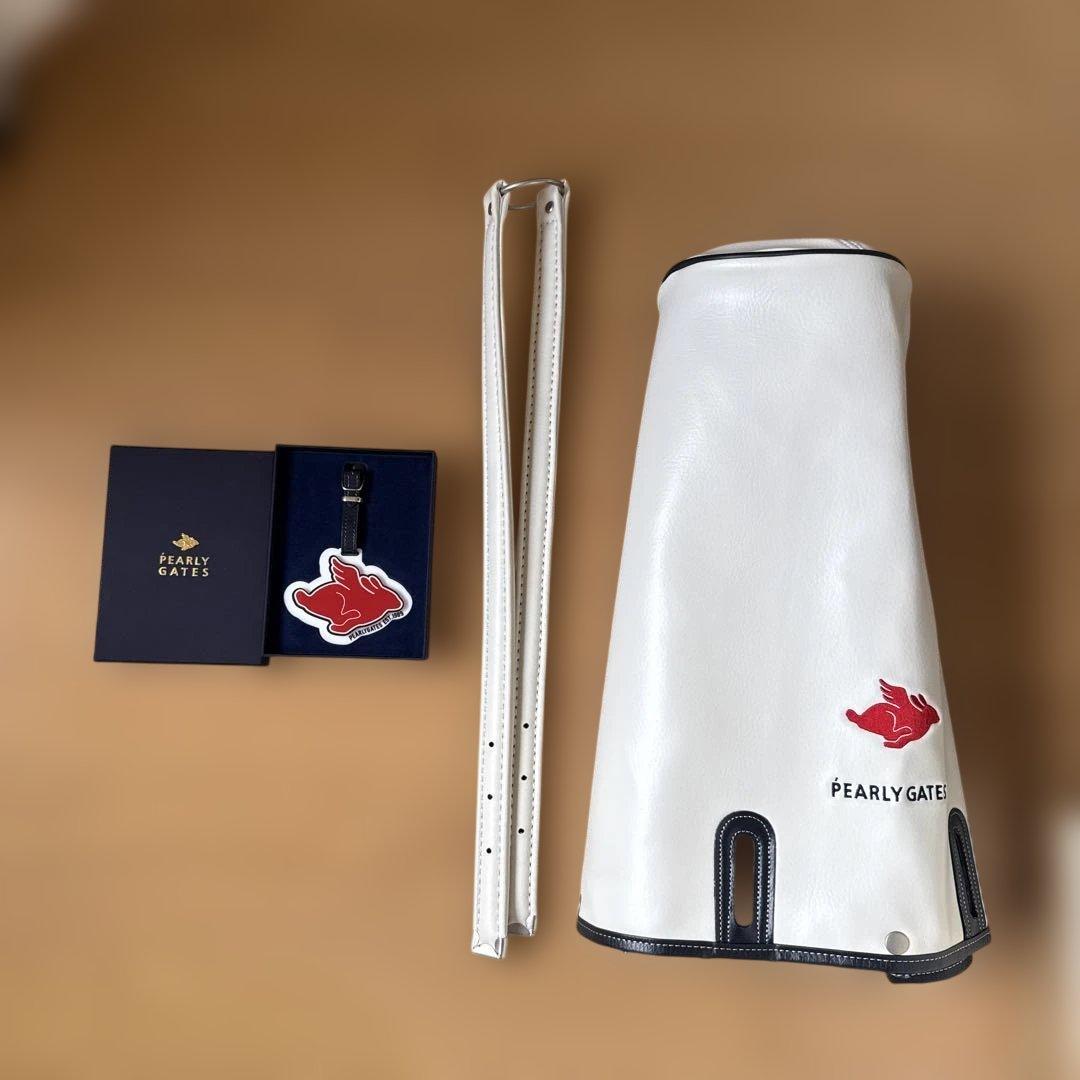 未使用品入手困難！PEARLY GATES キャディバッグ ポーチ・ヘッドカバー