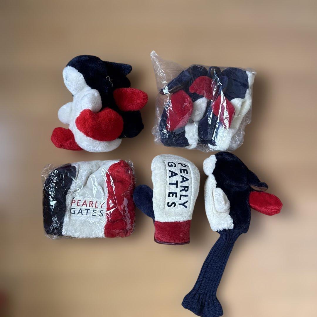 未使用品入手困難！PEARLY GATES キャディバッグ ポーチ・ヘッドカバー