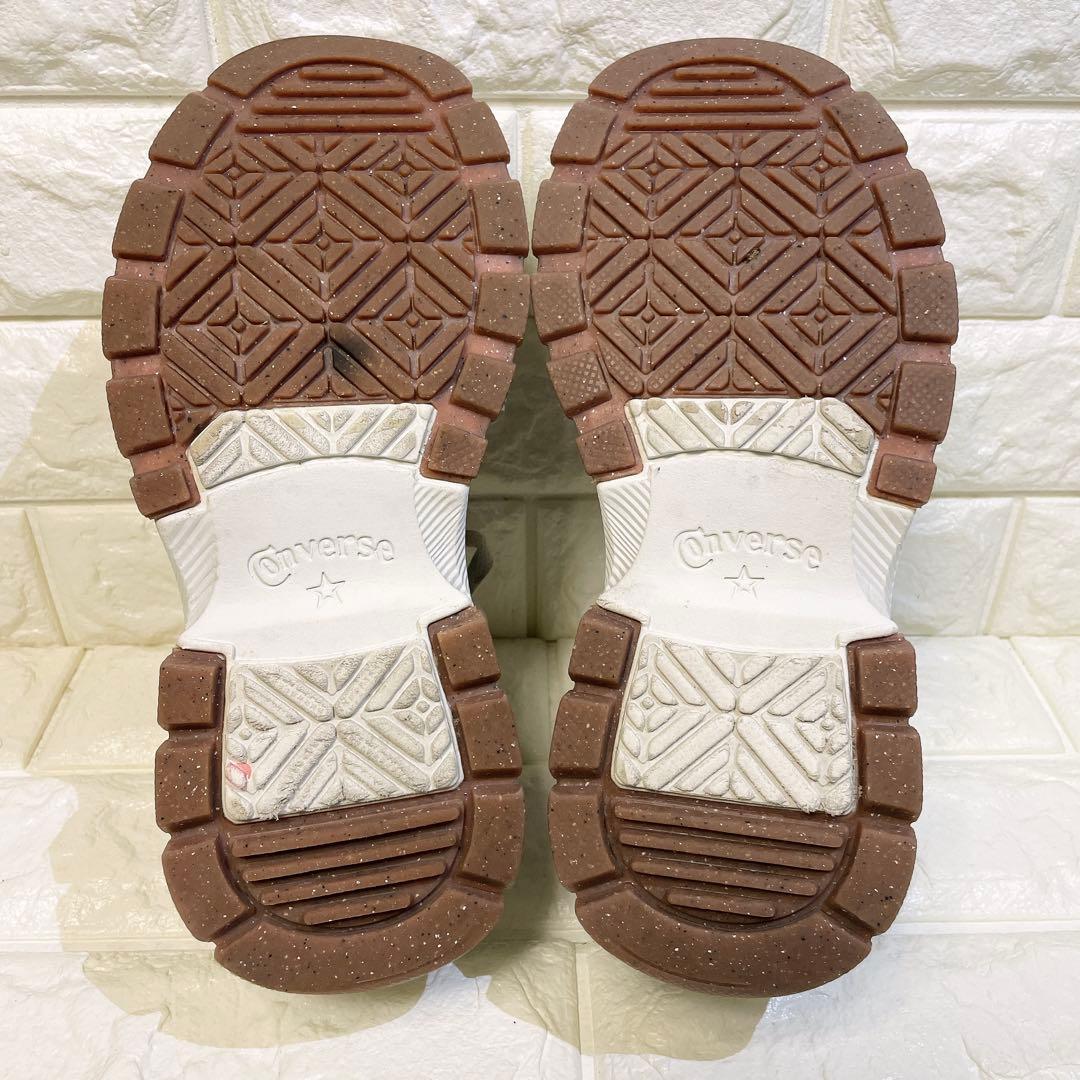 Converse コンバース トレックウェーブ 厚底 ローカット 黒 23.5