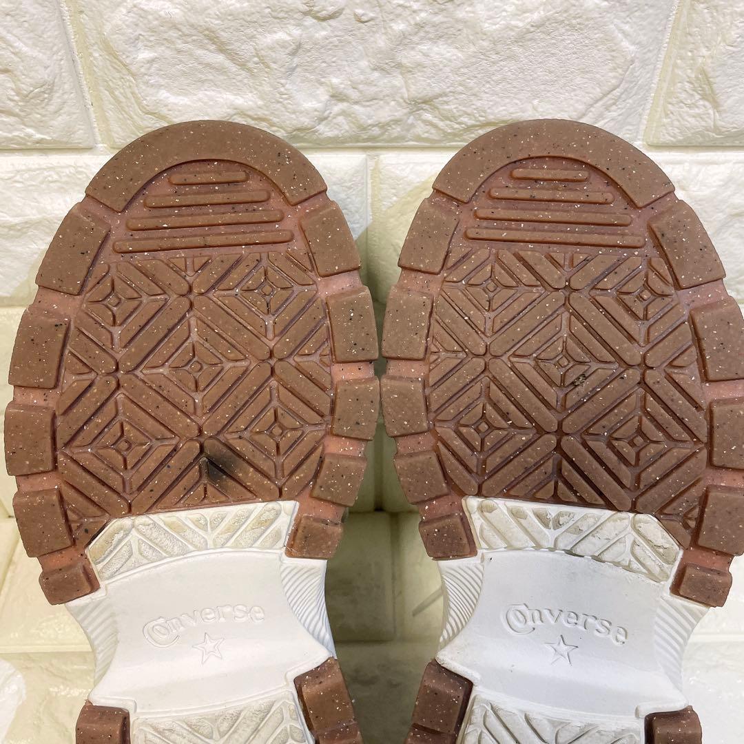 Converse コンバース トレックウェーブ 厚底 ローカット 黒 23.5