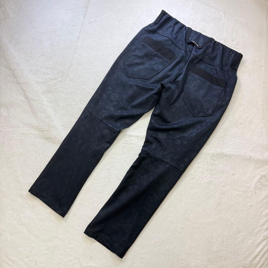 OAKLEY 高機能 ペイズリー柄 ゴルフウェア 上下セットアップ 2XL