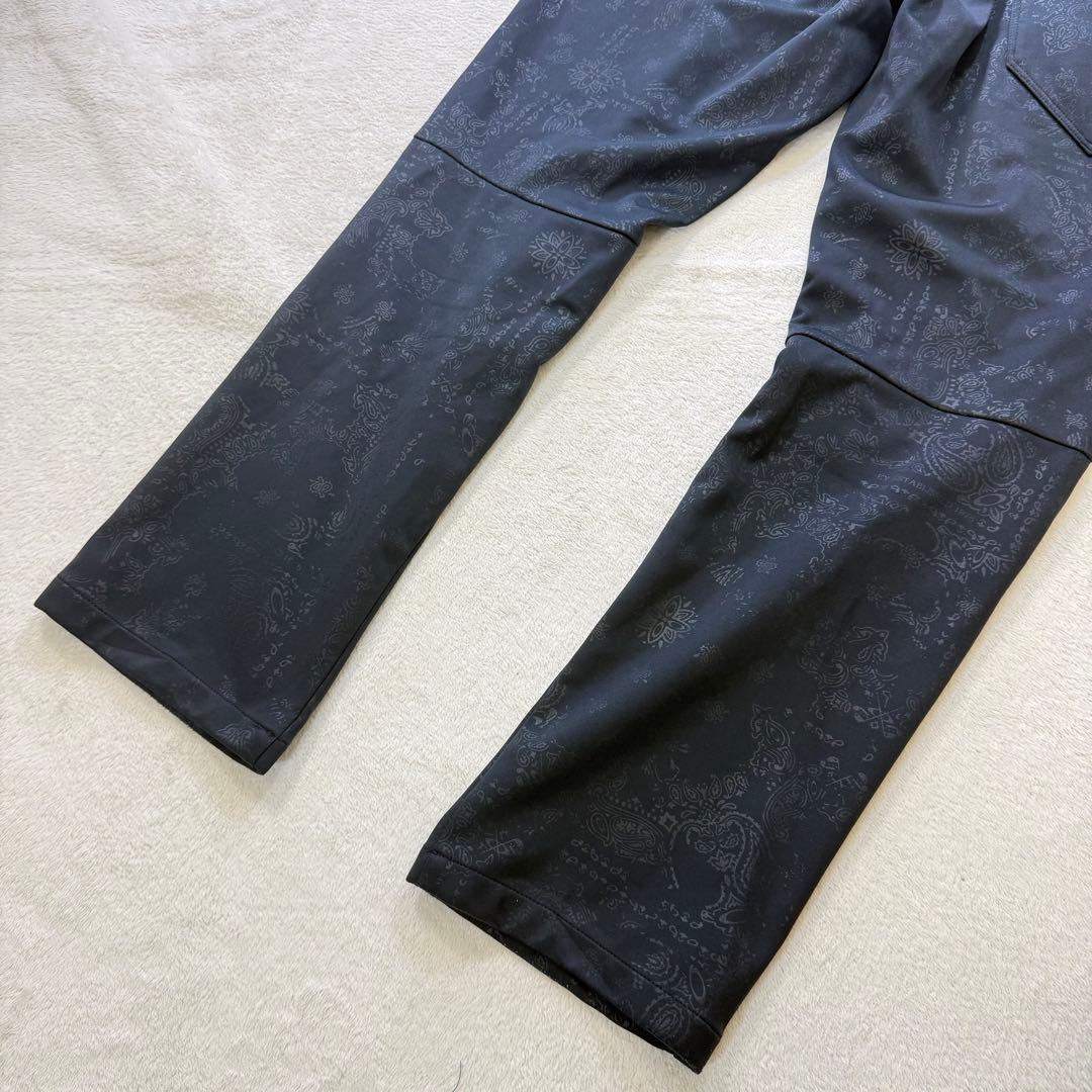 OAKLEY 高機能 ペイズリー柄 ゴルフウェア 上下セットアップ 2XL