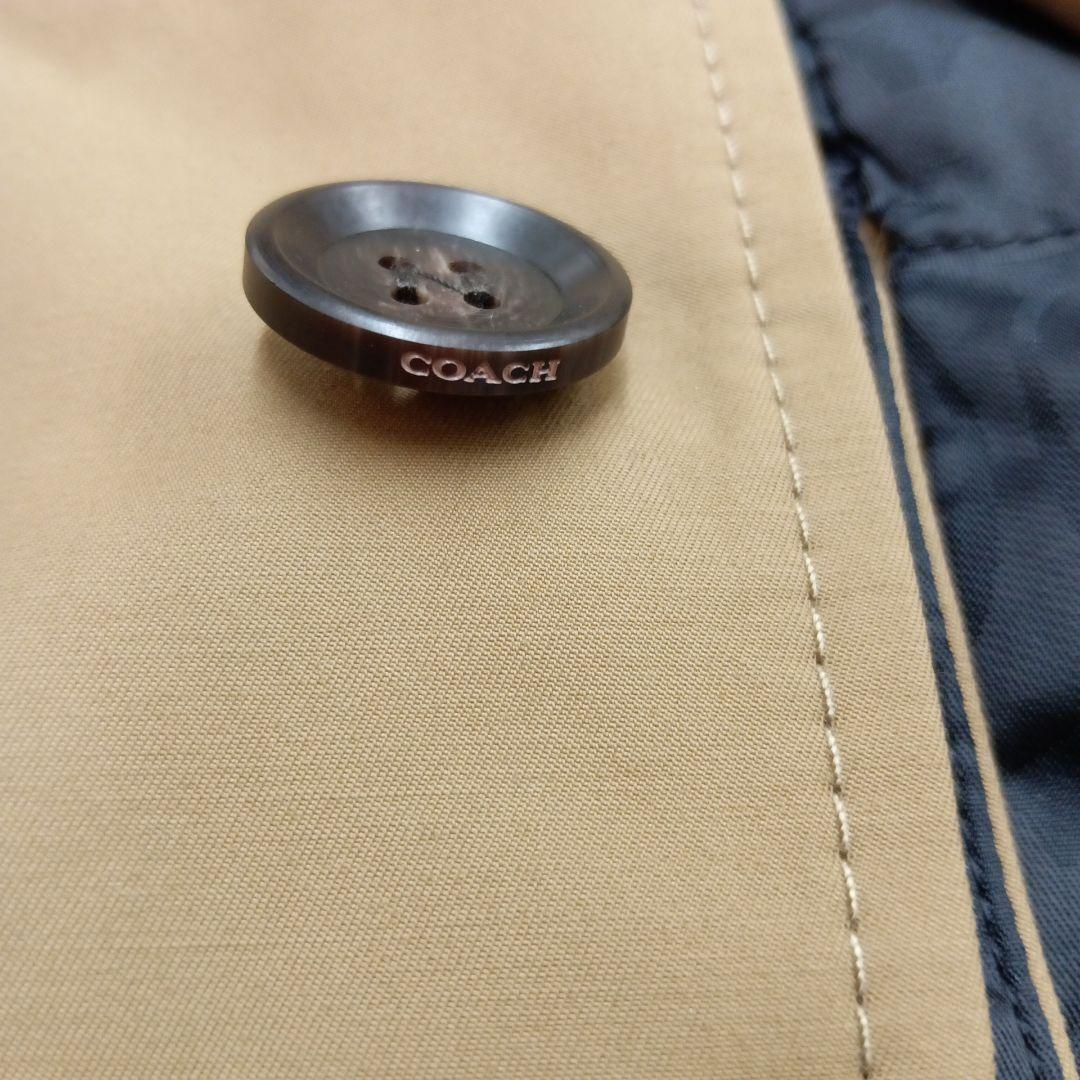 未使用 美品 COACH コーチ ステンカラーコート Lサイズ C7917