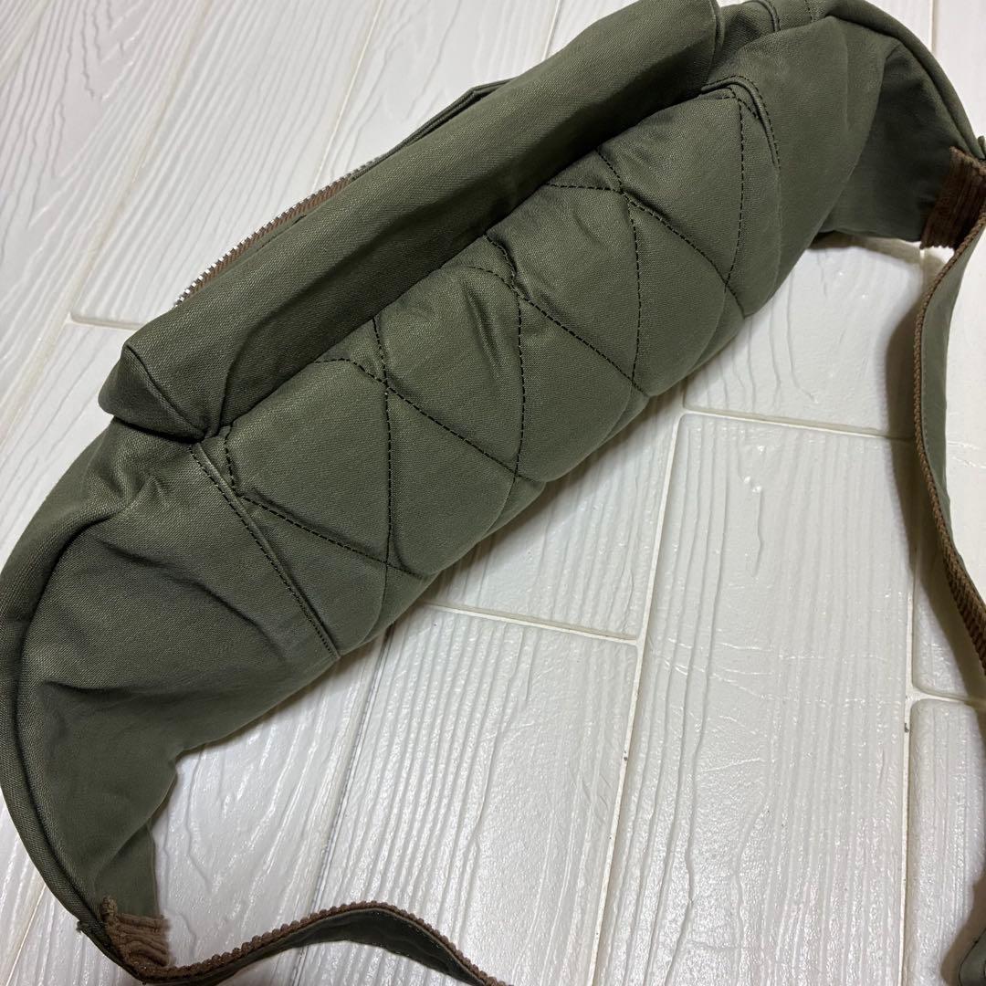 希少　Schott ショット　コットン ライダース ボディ バッグ　ワンスター⭐️