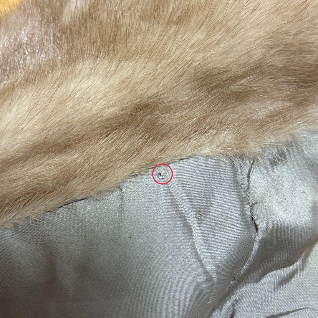 ヴィンテージ 毛皮 ミンクファー リアルファー ケープコート 羽織り