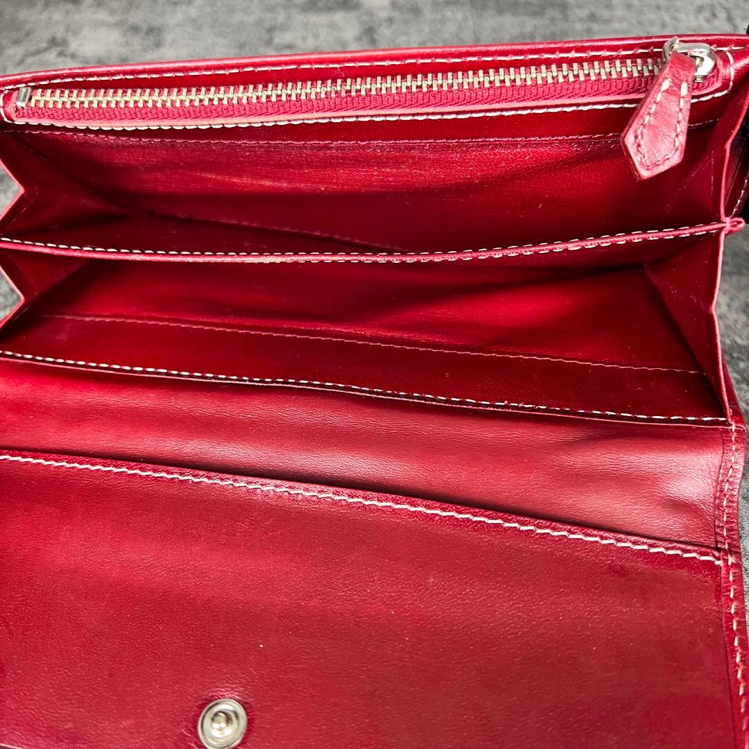 BURBERRY Blue Label ノバチェック 長財布 キャンバス×レザー